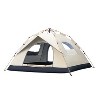 Carpa Extensible para Exteriores, para Aventuras, de 2-3 Personas, Amplio Espacio, de Una Habitación, Diseño de Apertura Rápida Automática, Venta al Por Mayor