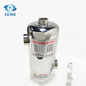 28-120kw hiện đại thép không gỉ 304 trao đổi nhiệt ống vương miện nước cho hồ bơi Spa sưởi ấm kết nối với bơm nhiệt-mới - Product Image 4