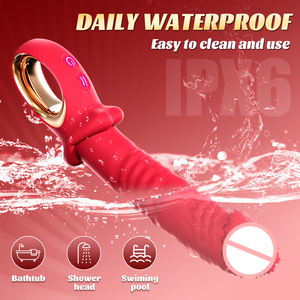 अमेज़न हॉट सेल सेक्स टॉय ऐप जी-स्पॉट वाइब्रेटर महिलाओं के डिल्डो 10 टेलीस्कोपिक कंपन मोड g-स्पॉट उत्तेजक यूएसबी चुंबकीय - Product Image 4