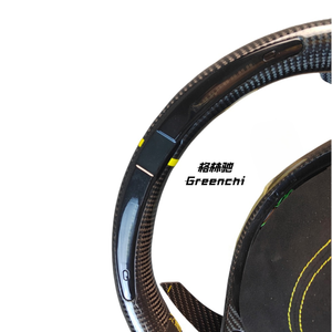 Utilisé pour modifier le volant de <span class=keywords><strong>Mercedes</strong></span> Benz E200 E300L W213 avec volant en fibre de carbone à diode lumineuse - Product Image 4