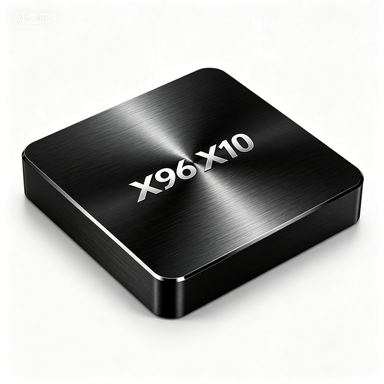 X96x10 Quad Core Android 10 Smart TV Dongle Set Top Box 4K UHD H.265 Dual Band WiFi  Streaming Media Player