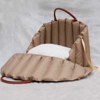 Sac de transport pour animaux de compagnie en tissu Oxford 600D écologique et durable, siège auto pour chien, accessoire de voyage avec fermeture éclair pour chiens de petite/moyenne taille