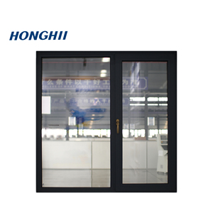 100 loạt hiện đại nhôm cử<span class=keywords><strong>a</strong></span> sổ cử<span class=keywords><strong>a</strong></span> sổ Windproof nhiệt phá vỡ thấp E Kính Swing mở phong cách bền khung hợp kim nhôm - Product Image 4