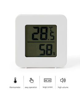 カスタマイズ可能な小型デジタル電子温度計プラスチック温度湿度部屋温度計OE & ODMサポート - Product Image 2