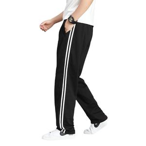 Pantaloni Casual Unisex per <span class=keywords><strong>Studenti</strong></span>, Uniformi Scolastiche, Pantaloni Invernali Foderati in Pile Blu Navy con Una, Due o Tre Strisce C - Product Image 6