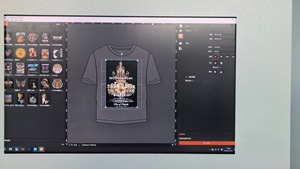 Stampante DTG Tech Garros T5 per Tessuti: Riproduzione Vivace dei Colori e Dettagli Nitidi su Felpe e Magliette Scure - Product Image 4