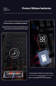 เครื่องมือซ่อมแซมปรับสมดุลแรงดันแบตเตอรี่ JK B2A8S LiFePO4/LTO/Li+  2A  แผงวงจร PCB ปรับสมดุลแบบแอคทีฟ  พร้อมใบรับรอง CE/FCC - Product Image 6