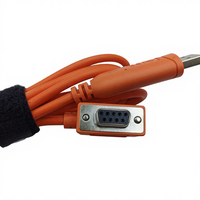 COMTON Cable USB A Macho a DB9 Hembra Personalizado, con Adaptador DB9 RS232 con Chip FTDI para una Comunicación Estable por Puerto COM