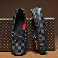 Meilleures Ventes Chaussures Habillées Décontractées Confortables en Cuir de Vache à Prix Abordable pour Hommes