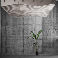 Panneau Acoustique Décoratif Moderne en Polyester Ignifuge, Équipement de Studio Musical, Panneau Hexagonal 3D en Fibre pour l'Absorption Sonore, pour Usage B2B