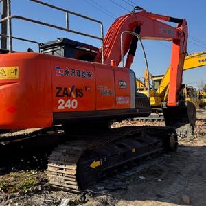 Best Price Large Machine Used 24 Ton Hitachi Zx240 <b>Second</b> <b>Hand</b> Excavator in Low Working Hours in Good Condition in Stock - Product Image 2