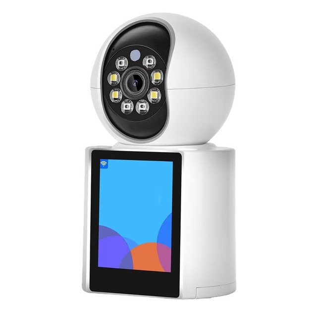 360° Home Security O-KAM, Two-Way Video Call Surveillanc Camera for Home Remote Access Via Smartphone with Audio