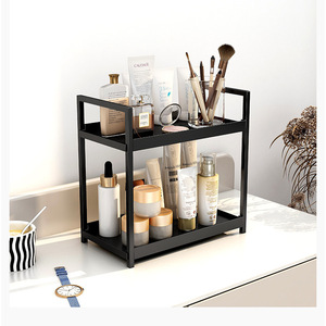 Multi Layer Desktop Storage Rack Plastic 3 Tier Organizer For Office Desk Student Dormitory Use - Product Image 3