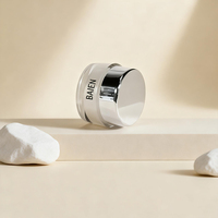 Nouveau produit 2025, mini pot en plastique de 3g 5g, pots ronds à fond plat, pots cosmétiques portables pour fards à paupières avec couvercles
