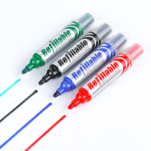Marqueurs effaçables à sec Gxin G-206D à grand volume avec système de valve de recharge personnalisé, facilement rechargeables pour tableau blanc, pour l'école - Product Image 3