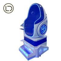 LeaderDream Factory suministro Parque de Atracciones paseos simulador de realidad Virtual 9d huevo VR cine 2 asientos Vr máquina de juego