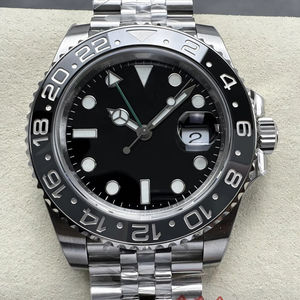 Reloj Mecánico de Buceo de la Mejor Calidad, Resistente al Agua, 40 mm, VS Factory V3, Acero 904L, Movimiento ETA 3285, 126710, Reloj GMT Bruce Wayne - Product Image 1
