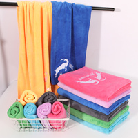 Custom Logo Large Luxury Microfiber Hair Towel Bath Set Soft with Good Absorption for Quick-Dry for Bathroom and Hotel