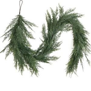 Oh Arts Real Touch planta Artificial Interior Exterior decoración del hogar <span class=keywords><strong>chimenea</strong></span> pared colgante puerta colgante decoración de <span class=keywords><strong>Navidad</strong></span> - Product Image 6