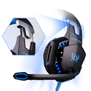 <span class=keywords><strong>KOTION</strong></span> <span class=keywords><strong>EACH</strong></span> G2000 Gaming-Kopfhörer PC Gamer Stereo-Headset mit Mikrofon LED-Beleuchtung für Computer/Notebook Laptop - Product Image 4