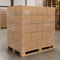 Boîtes aux lettres en carton ondulé personnalisables, matériaux recyclés, impression quadricolore 80g/m² pour l'emballage et le transport en détail