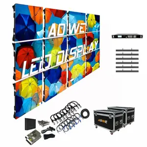 Outdoor Indoor HD Stage Background Slim Led Display P3.9 Good Price Rental LED Video Wall Panel Screen