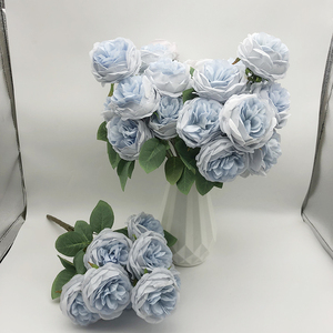 EG-A203 Fiori Artificiali all'Ingrosso, Bouquet di Rose in Seta, Mazzo di Fiori Artificiali, Mazzo di Rose in Seta - Product Image 5
