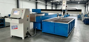 Machine de découpe à jet d'eau automatique 5 axes avec pompe 6020 1525 3020 4020 pour marbre, céramique, plastique, caoutchouc - Product Image 2