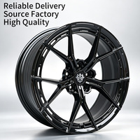 Jantes en alliage d'aluminium Flowtone 17 19 pouces 5x100 5X114.3 5x120 5x112 PCD, design multi-rayons, jantes de course pour Toyota
