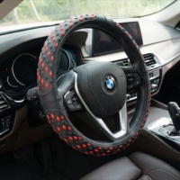Fundas para Volante de Coche ARTES, Cómodas y Transpirables, de PVC Antideslizante, con 3 Radios, Compatibles con Tesla, Modelo AT-FXPT
