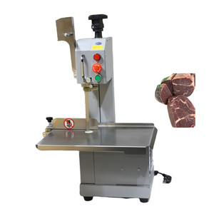 Sierra Eléctrica Comercial para Huesos de Carnicería, Máquina Cortadora de Huesos y Carne Congelada de Acero Inoxidable - Product Image 1