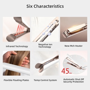 Outils de Coiffage <span class=keywords><strong>à</strong></span> Succès : Lisseur Professionnel Rapide <span class=keywords><strong>Fer</strong></span> Plat - Product Image 2
