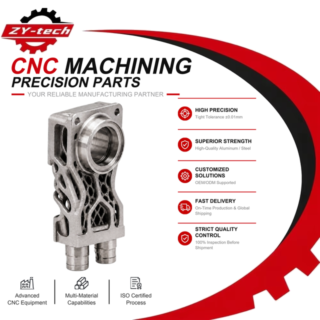 High Precisi on 3D Manufacturer Supply Custom Aluminum Alloy 3D Printer Metal Printing Titanium 3D Printed Service CNC Service