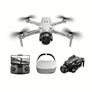 V158 Foldable FPV Drone 4K <b>Camera</b> Full Kit FPV Goggles Obstacle Avoidance Aerial Photography Racing UAV for Outdoor Adventures - Product Image 1