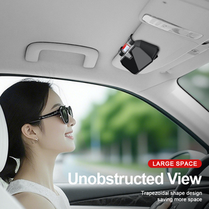 Universal Interior <strong>Car</strong> Accessories <strong>Sunglasses</strong> <strong>Holder</strong> for <strong>Car</strong> Visor <strong>Car</strong> Sun Visor Eyeglasses <strong>Holder</strong> Protective Eyeglass Box - Product Image 6