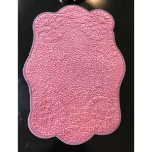 Servilletas de Terciopelo de Algodón 100% con Relleno de Poliéster 100% y Manteles Individuales Bordados para Cocina y Restaurante - Product Image 3