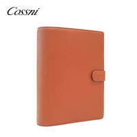 Cossni Factory Outlet Kraft Paper Notebook Journal Planner Book Budget Binder with Pen Slot Spiral Notebook case
