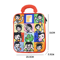 Sac à main portable de protection en coton matelassé pour ordinateur portable avec logo personnalisé Sac à main portable d'affaires