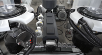 Nouvelle machine de soufflage de film HDPE/LDPE automatique à vis simple et double tête de moulage avec moteur, production de 150 kg/h, garantie de 3 ans