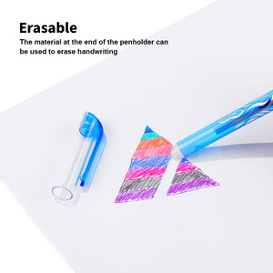 Stylo effaçable à l'eau en gel plastique écologique, sérigraphié, fabriqué en Chine pour le commerce transfrontalier, coloré, thème <span class=keywords><strong>moto</strong></span> et musique - Product Image 4