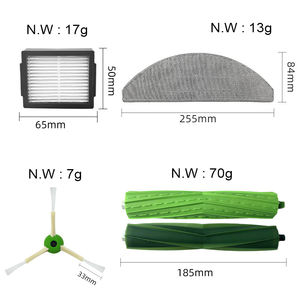 Ajustement pour iRobots Roombas i7 i3 i4 <span class=keywords><strong>i6</strong></span> i8 E5 E6 E7 série rouleau brosse latérale filtre Hepa sac à poussière <span class=keywords><strong>Robot</strong></span> <span class=keywords><strong>aspirateur</strong></span> pièces - Product Image 4