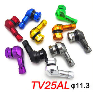 TV25AL Bouchon de <span class=keywords><strong>valve</strong></span> de pneu Tubeless Angle coudé à 90 degrés 11.3mm Capuchon de tige de <span class=keywords><strong>valve</strong></span> de pneu <span class=keywords><strong>pour</strong></span> roue de pneu de <span class=keywords><strong>moto</strong></span> - Product Image 3