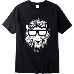 Direct Factory Manufacturer Mens Hip Hop Regular Sleeve T Shirt 100 Cotton Eco-Friendly Silk Screen Printed Comfort Wear Machine - Product Image 1