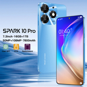 Nuevo diseño Móvil Original T echno Spark <span class=keywords><strong>10</strong></span> pro10-core <span class=keywords><strong>7</strong></span>,3 pulgadas HD + teléfono inteligente 5g Android13.0 16GB + 1TB teléfono celular - Product Image 3