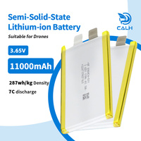 Batterie au lithium polymère 7C 3.65v 11000mah Lipo Hv Batterie à l'état solide Batterie 11ah Batterie de poche pour drone