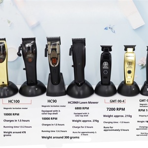 Máquina 2025 Trending Clippers Hair Battery Trimmer Pro Barber Machines Cutting Jrl Charger - Product Image 3