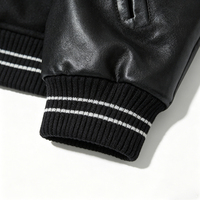 Veste universitaire pour homme personnalisée ODM OEM en laine/polyester avec logo brodé en chenille, coupe-vent, écologique, style vintage, avec lettres brodées