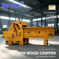 Broyeur à bois à tambour modèle 218 110KW |   Machine à copeaux de bois à alimentation hydraulique pour la production de granulés de bois, ligne de production de granulés de bois