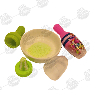 Venta al por mayor Halal divertido Mini sabor afrutado bola de <span class=keywords><strong>bolos</strong></span> en forma de pezón piruleta caramelo duro polvo agrio niños cajas a granel embalaje - Product Image 4