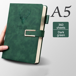 Cao cấp A5 da máy tính xách tay handmade bơm lại nhật ký cho quà tặng doanh nghiệp - Product Image 1